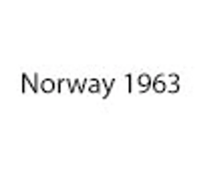 Norway 1963 Blu Cotton Men's Sports Trouser